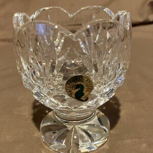 Waterford Crystal Footed Potpourri Bowl 3.5" Original Label